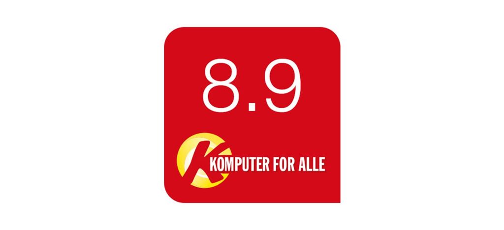 Betyg på 8.9 för datorer för alla