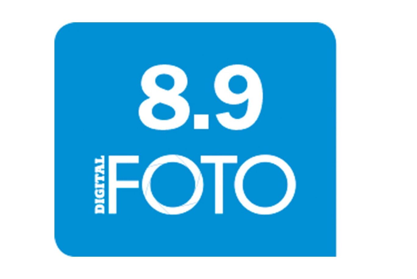 Logotypen för tidningen om digital fotografi med betyg 8.9